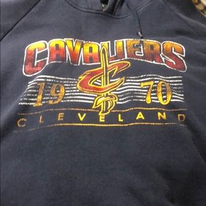 Cleveland Cavaliers cropped hoodie